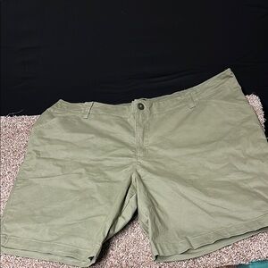 Women's Olive Green Shorts